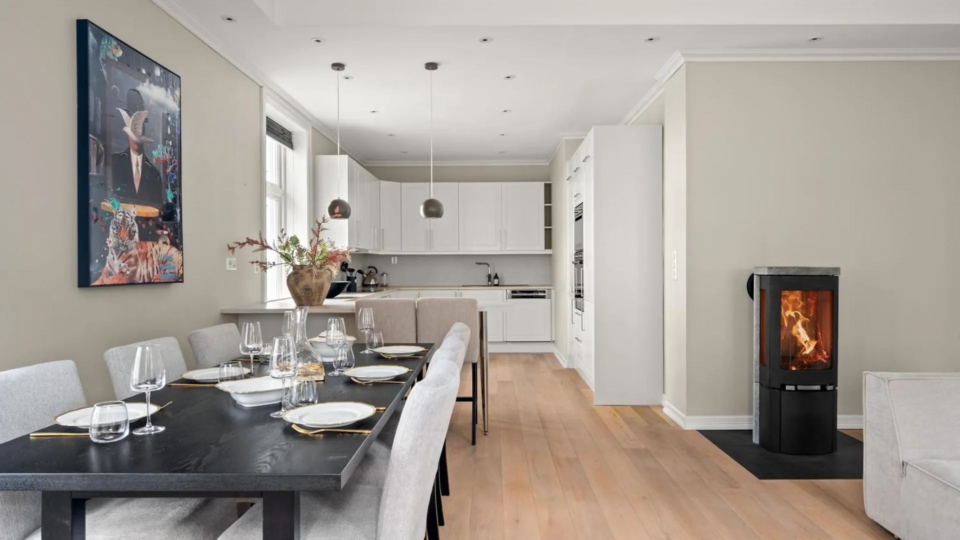 Apartment Scandinavian Luxury In Bergen'S Finest Street