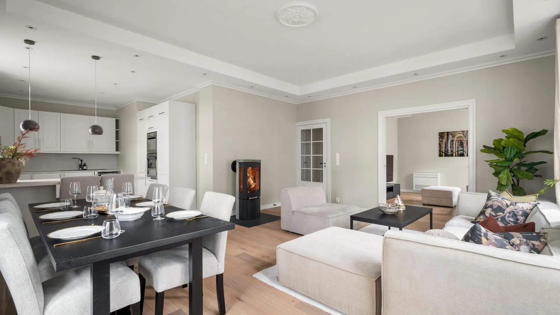 Apartment Scandinavian Luxury In Bergen'S Finest Street